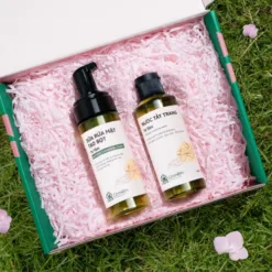 [GIFT SET] Dry Skin Care – Foaming Cleanser & Silk Facial Mask
